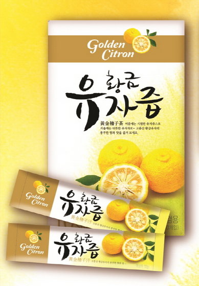 Gold Citron Juicy Tea Made in Korea